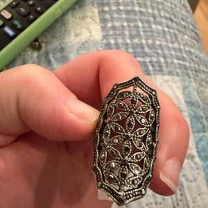 Plunder Silver Ornate Ring